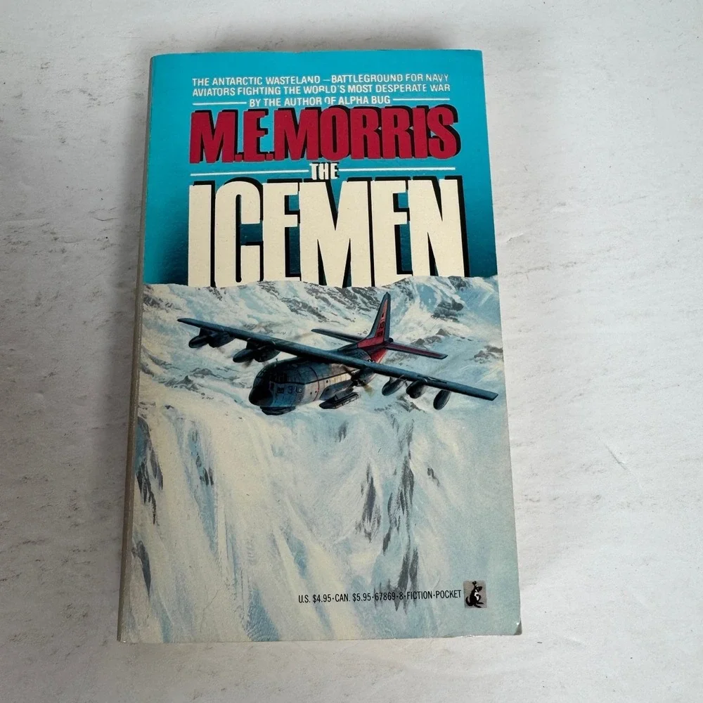 The Icemen M.E. Morris 1989 First Printing Military Fiction Pocket Books‎